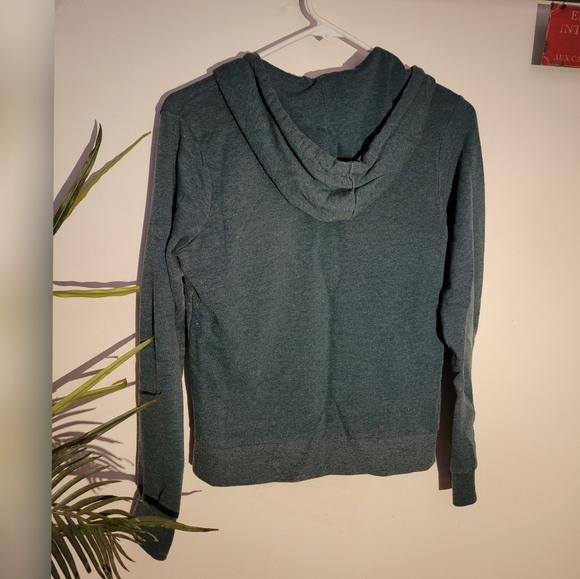 H&M green zip-up hoodie - Picture 2 of 4